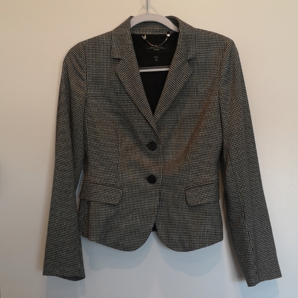 Weekend Max Mara Black and White Blazer - Picture 1 of 5